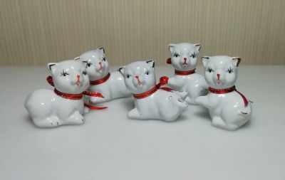 Лот: 18266082. Фото: 1. Статуэтки кошечки. Фигурки, статуэтки