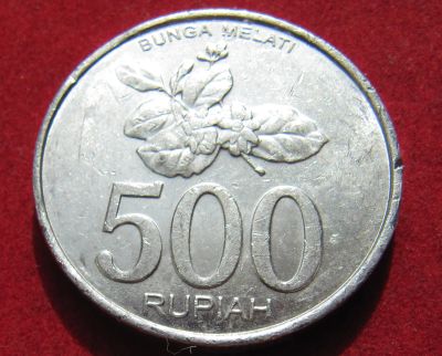 Лот: 18855604. Фото: 1. Индонезия 500 рупий, 2003 г. Остальные страны