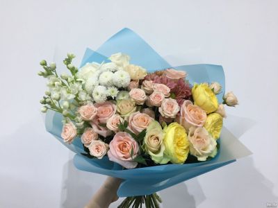 Лот: 13572515. Фото: 1. Лот № 245 Букет Цветочный Джем... Свежие цветы