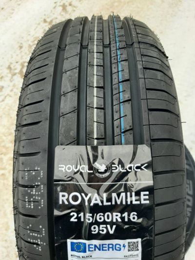 Лот: 25551616. Фото: 1. 215/60 R16 95V Royal Black Mile... Шины