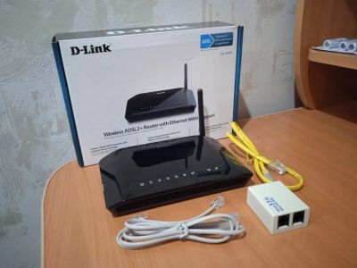 Лот: 20868783. Фото: 1. Роутер D-Link DSL-2640U. Маршрутизаторы (роутеры)