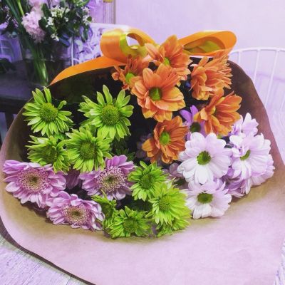 Лот: 7271722. Фото: 1. Сборный букет. Цветы на Щорса... Свежие цветы