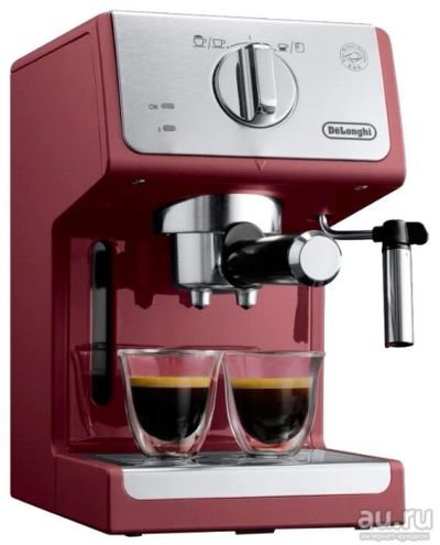 Лот: 15297293. Фото: 1. Кофеварка DeLonghi ECP33.21.R. Чайники, кофемашины, кулеры