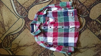 Лот: 5559675. Фото: 1. Рубашка mini kids (1,5-2,5 года... Рубашки, блузки, водолазки