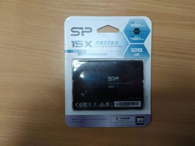 Лот: 15582158. Фото: 1. SSD диск 2.5" Silicon Power 128gb... SSD-накопители