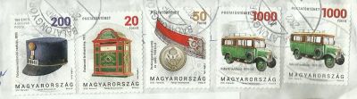 Лот: 18683274. Фото: 1. Венгрия Почтовые марки с конвертов... Марки