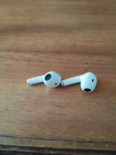 Лот: 25375538. Фото: 1. Air pods наушники без кейса. Наушники, гарнитуры