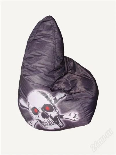 Лот: 2774940. Фото: 1. кресло-мешок "череп" bean bag... Кресла-мешки