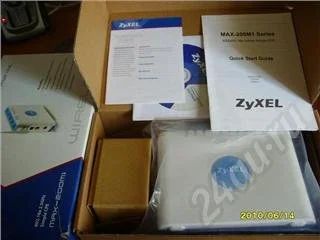 Лот: 394688. Фото: 1. Роутер Max-200M1 ZyXEL. WiFi, Bluetooth адаптеры