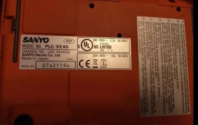 Лот: 25030581. Фото: 1. Проектор PLC-xe40. Проекторы