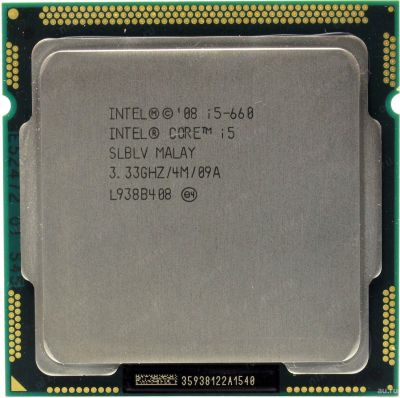 Лот: 13457045. Фото: 1. Процессор Intel Core i5-660 Clarkdale... Процессоры