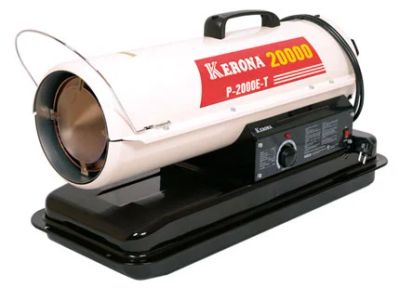 Лот: 8517399. Фото: 1. Тепловая пушка Kerona P-2000E-T. Обогреватели промышленные, тепловые пушки