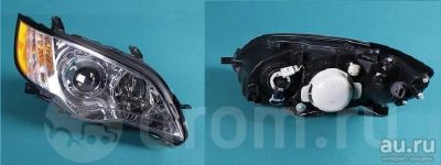 Лот: 13323482. Фото: 1. Фары на Subaru Legacy BL5. Оптика и освещение