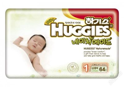 Лот: 2539081. Фото: 1. Продам подгузники Huggies Naturemade... Детская гигиена