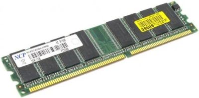 Лот: 3330622. Фото: 1. DDR 1024 PC3200 NCPD7AUDR-50M48. Оперативная память