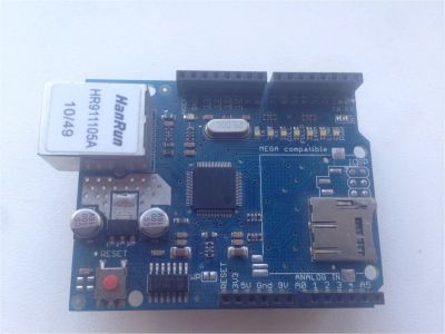 Лот: 9256570. Фото: 1. Arduino Ethernet Shield W5100. Микроконтроллеры