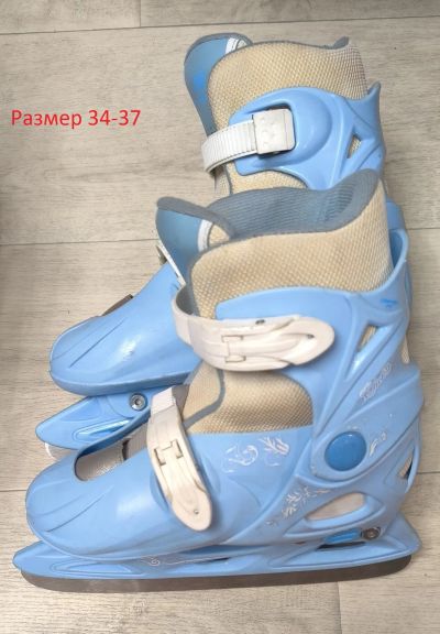 Лот: 24891048. Фото: 1. Коньки детские для мальчика и... Коньки