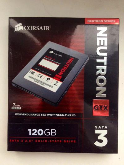 Лот: 4035633. Фото: 1. SSD жесткий диск corsair neutrino... Жёсткие диски (HDD)