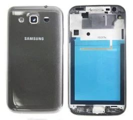Лот: 9188366. Фото: 1. Корпус Samsung i8552 Серый. Корпуса, клавиатуры, кнопки