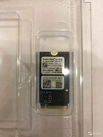 Лот: 19532620. Фото: 1. SSD M.2 256Gb NVMe WD SN530. SSD-накопители