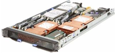 Лот: 2720606. Фото: 1. Лезвие в IBM Blade LS22 2x6core... Серверы RackMount