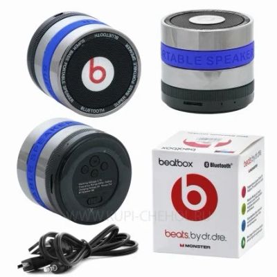 Лот: 4580364. Фото: 1. колонка beatbox mini bluetooth... Портативные, беспроводные колонки