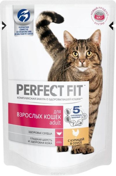 Лот: 10333610. Фото: 1. Perfect Fit пауч 85гр / Корм для... Корма