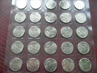 Лот: 3889640. Фото: 1. 25 рублей Сочи талисманы 25 шт... Россия после 1991 года