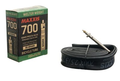 Лот: 13884620. Фото: 1. Камера Maxxis 700х25/32С с велонип... Запчасти