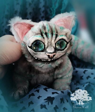 Лот: 3922566. Фото: 1. Чеширский кот, игрушка. Авторские куклы, игрушки, поделки
