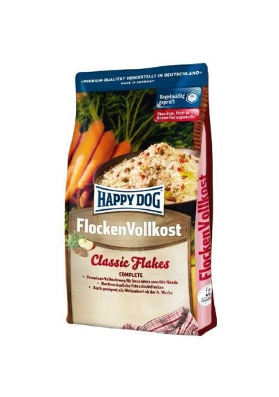 Лот: 5572218. Фото: 1. Корм Happy Dog Flocken Vollkost... Корма