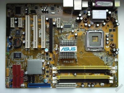 Лот: 4826042. Фото: 1. Материнская плата Asus P5LD2. Материнские платы