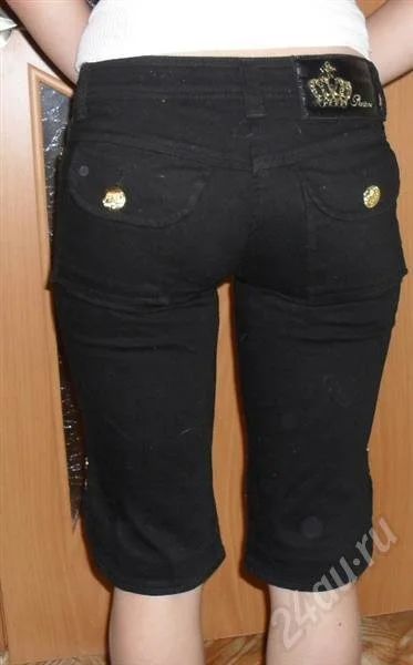 Лот: 464880. Фото: 1. Бриджи Pantamo Jeans,размер 44. Брюки, шорты