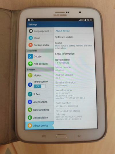 Лот: 20019906. Фото: 1. Samsung GT-N5100 Galaxy Note 8... Планшеты