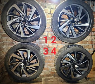 Лот: 25880846. Фото: 1. Диски 18" Honda Vezel. Диски