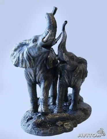 Лот: 3333890. Фото: 1. Слоны ., 27 см на 32 см. Аксессуары