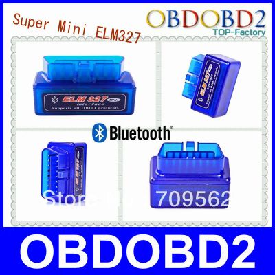 Лот: 3786124. Фото: 1. Компактный OBD II адаптер ELM... Диагностическое оборудование, измерительный инструмент