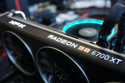 Лот: 19622870. Фото: 1. XFX Radeon RX6700XT Speedster... Видеокарты