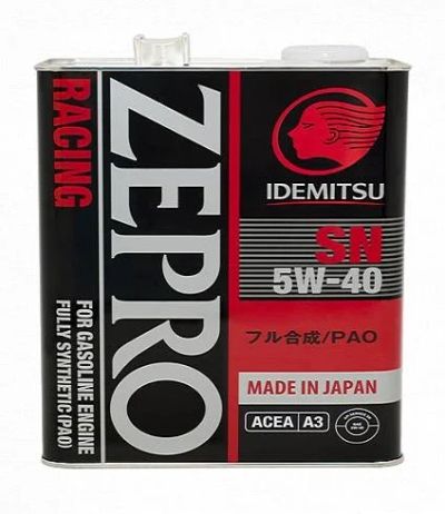 Лот: 10782893. Фото: 1. Zepro Racing 5W-40 4л. Масла, жидкости