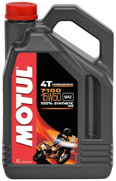 Лот: 21976754. Фото: 1. MOTUL 7100 4T 15w50 4л масло моторное. Масла, жидкости