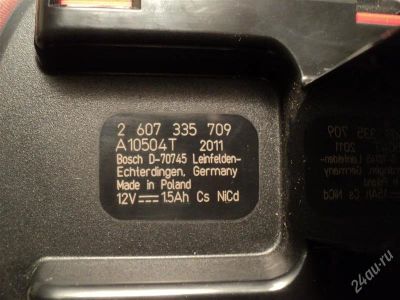 Лот: 1486765. Фото: 1. аккумулятор bosch 12 v 1.5 a/h... Электроинструмент