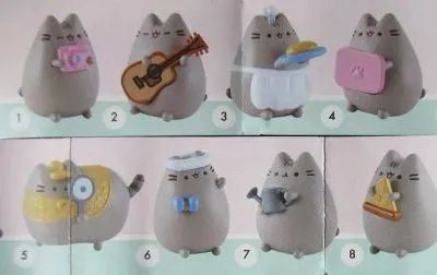 Лот: 20680640. Фото: 1. Кот из киндера Пушин Pusheen... Игрушки