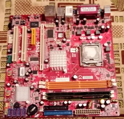 Лот: 8488560. Фото: 1. Материнская плата MSI MS-7210... Материнские платы