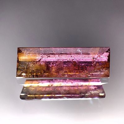 Лот: 21346759. Фото: 1. 2.63 ct. Турмалин полихромный... Драгоценные и поделочные камни