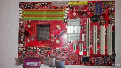 Лот: 9660219. Фото: 1. Материнская плата MSI K9N NeoV2... Материнские платы