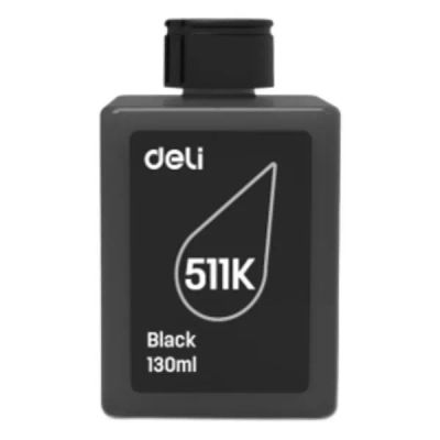 Лот: 24632521. Фото: 1. Чернила DELI 511K-EA1, 130 мл... Картриджи, расходные материалы