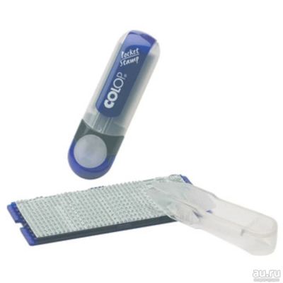 Лот: 740693. Фото: 1. COLOP DIY Pocket 20 (38 х 14 мм... Печати, штампы, оснастки