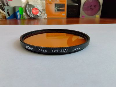 Лот: 25038120. Фото: 1. Фильтр Hoya 77mm SEPIA (A). Светофильтры