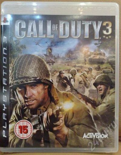 Лот: 696123. Фото: 1. Call Of Duty 3 (PS3). Игры для консолей