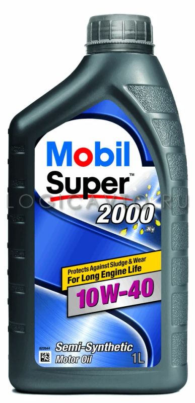 Лот: 12810524. Фото: 1. Mobil, Super 2000, 10W-40, 1L. Расходные материалы